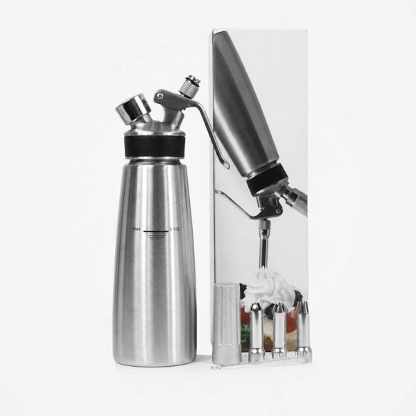 Bình xịt kem Mosa INOX 1L