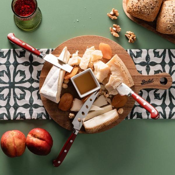 Berkel BRD Acacia + 3 Cheese Knives