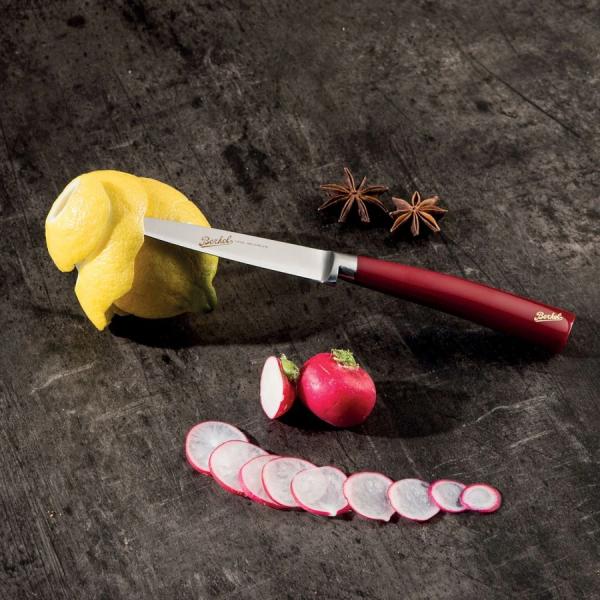 Elegance Set of 6 Steak Knives Red