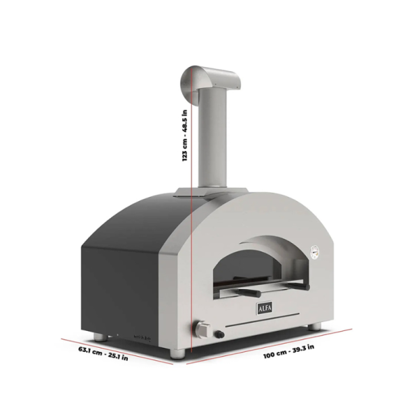 Lò Nướng Pizza Alfa Futuro 2 Pizze