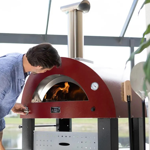 Lò Nướng Pizza Alfa Moderno 2 Pizze–Gas