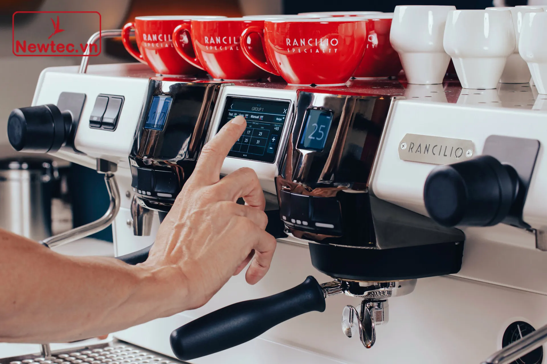 Thiết kế máy pha cà phê Rancilio Invicta 2 Group