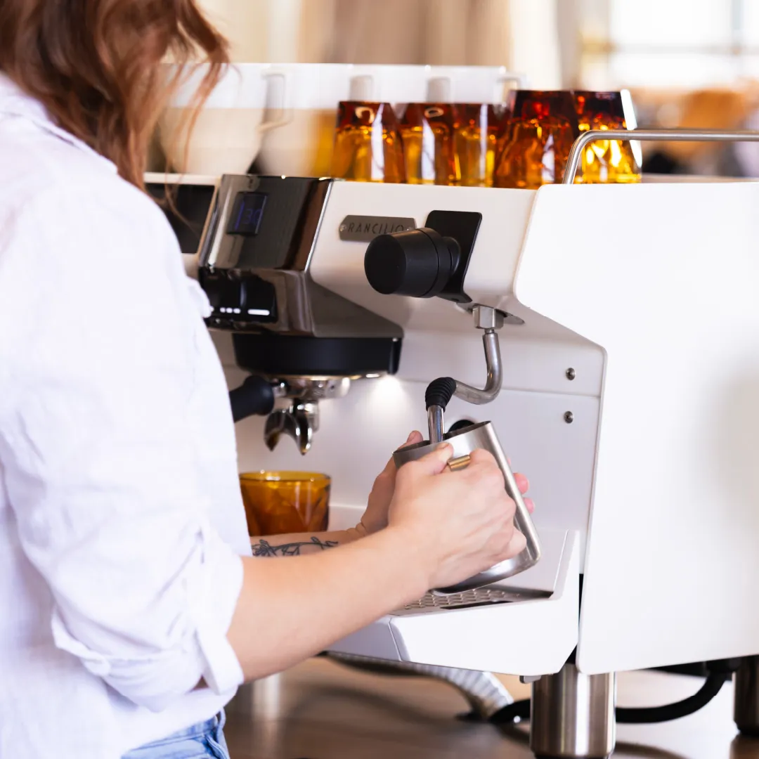 Tính năng hỗ trợ barista trên Rancilio RS1