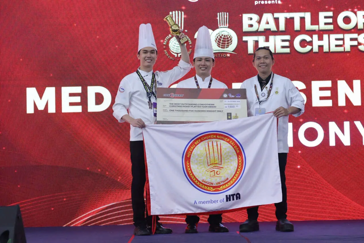 Chef Minh Nhí & Bảo Ân xuất sắc giành giải Convotherm tại Battle of the Chefs 2026