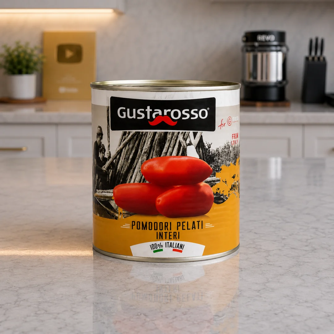 Hộp cà chua Gustarosso Whole Peeled Tomatoes 2,5 kg tại Newtec