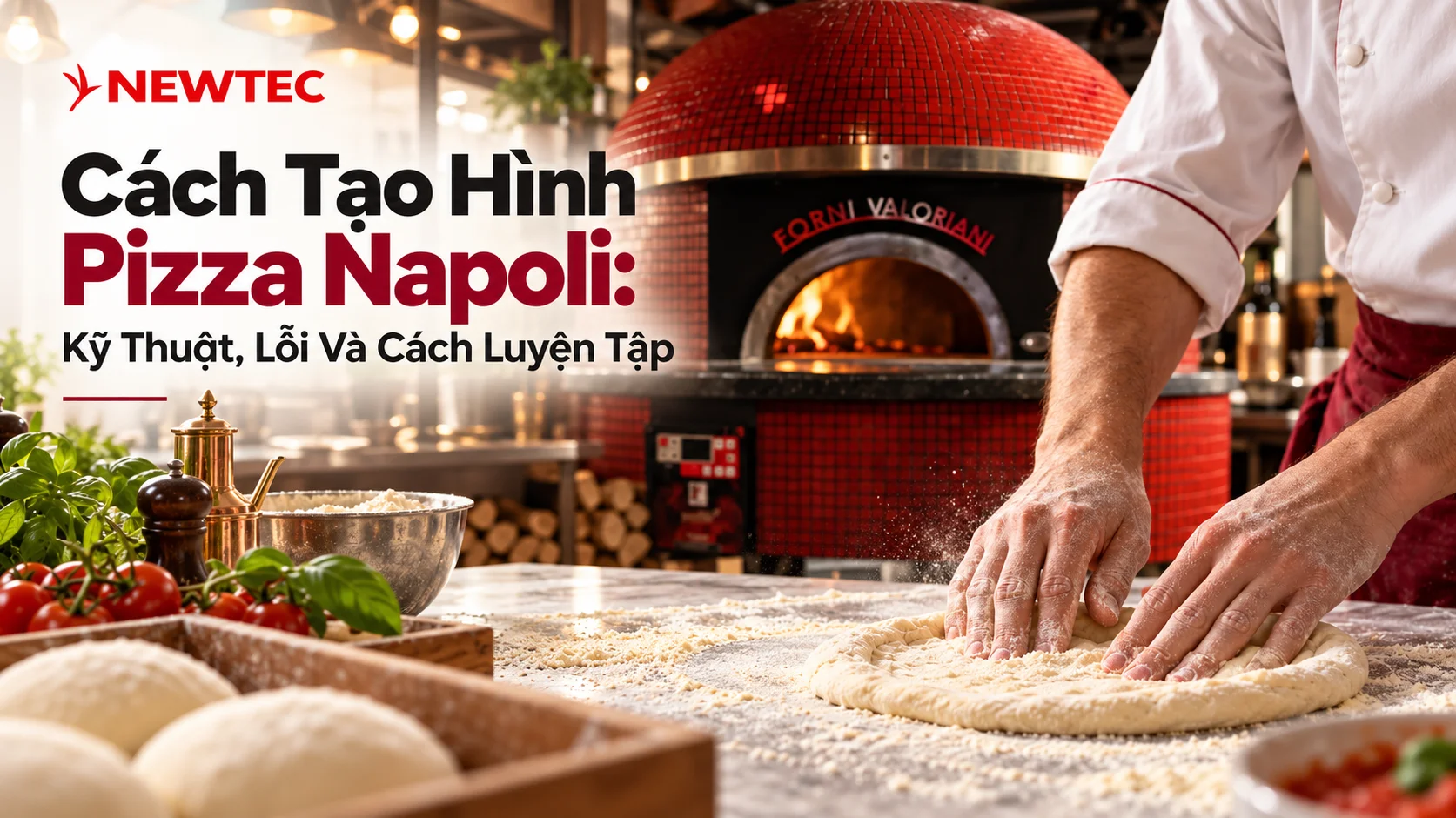 Cách Tạo Hình Pizza Napoli: Kỹ Thuật, Lỗi Và Cách Luyện Tập