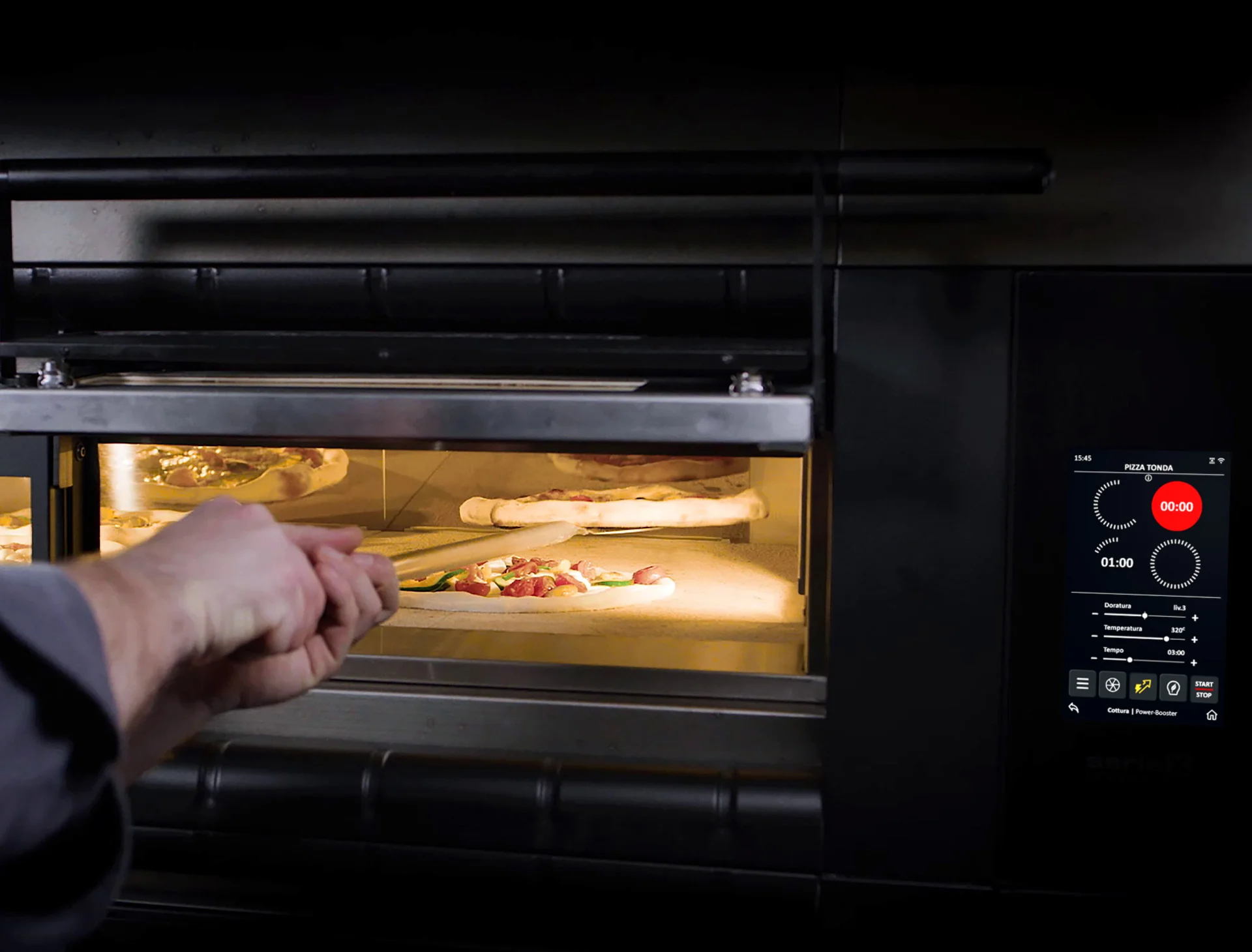 Thiết kế và công nghệ Moretti Forni Serie X X50E