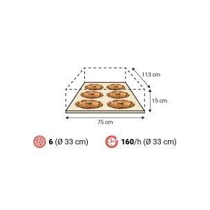 Lò Nướng Pizza Điện Moretti Forni Neapolis 6