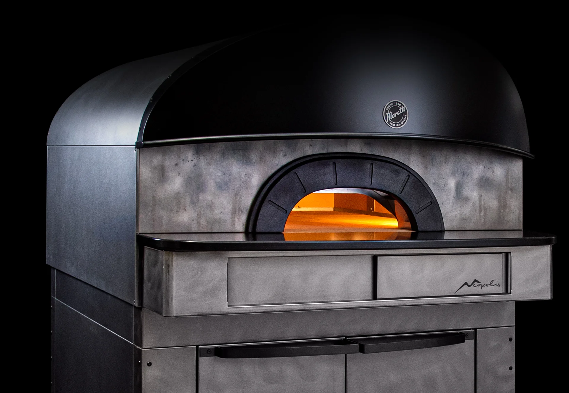 Lò nướng pizza điện Moretti Forni Neapolis 4