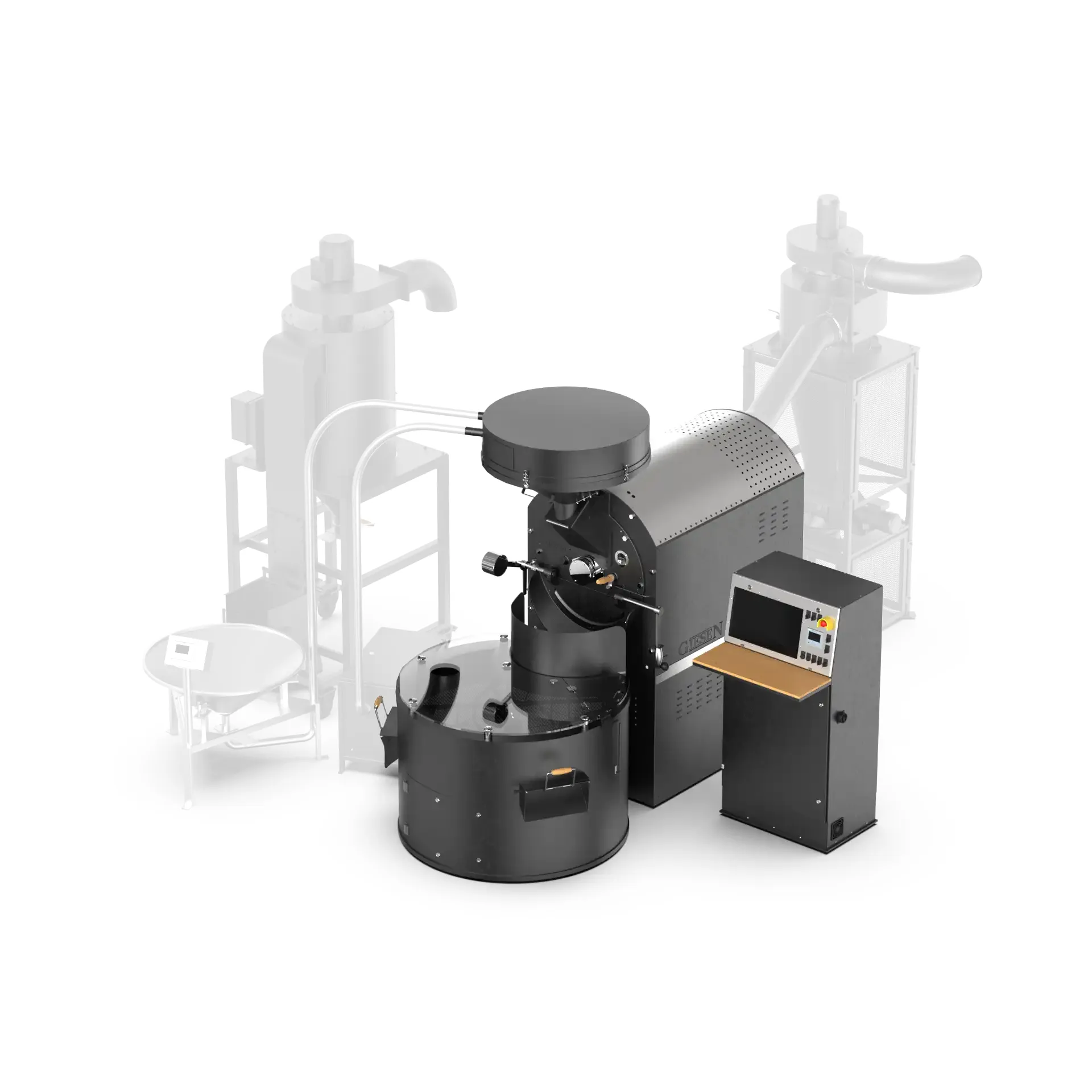 Máy rang cà phê Giesen W60A Pro chính hãng