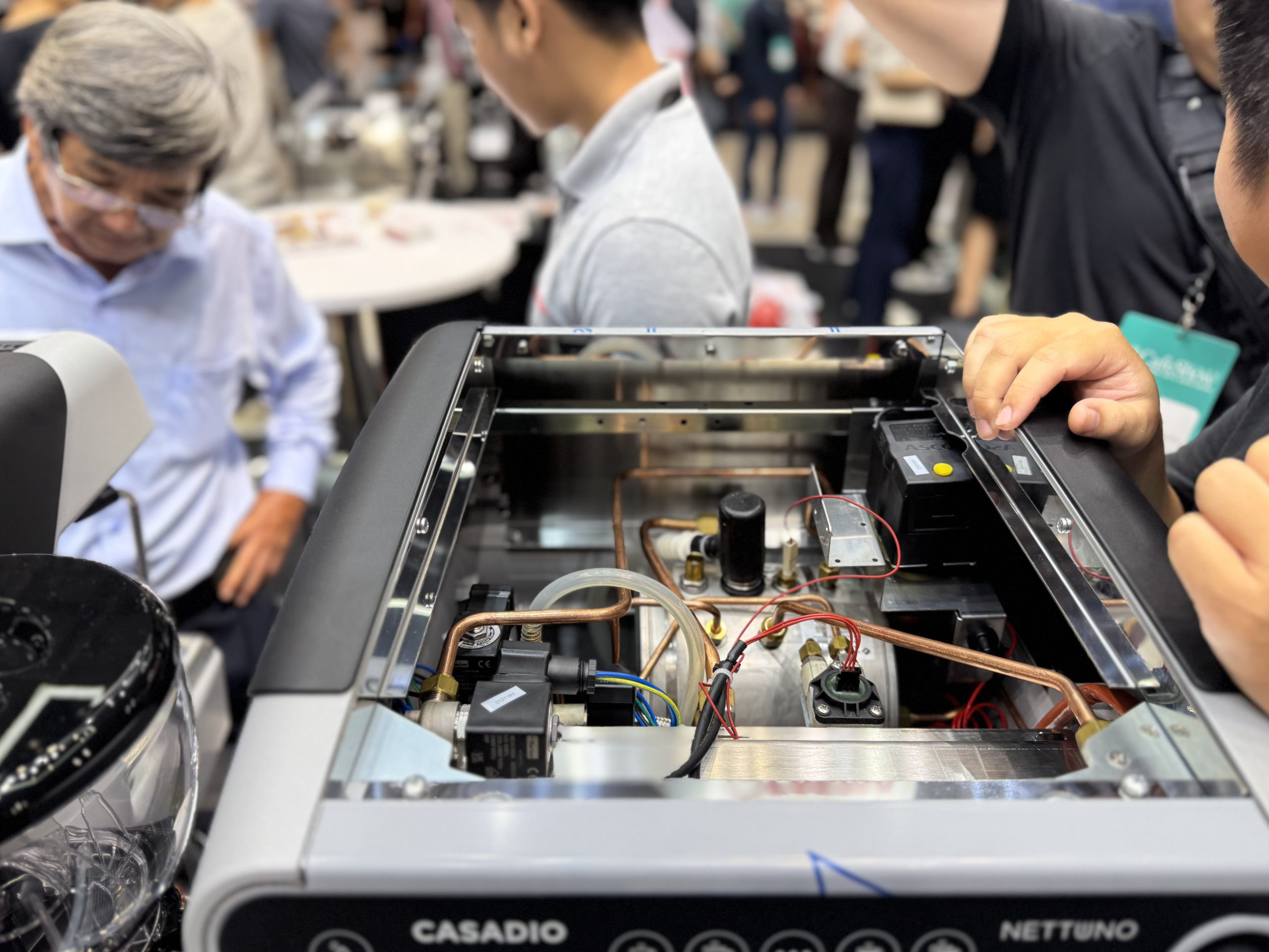 Casadio Nettuno vật liệu và cấu trúc máy